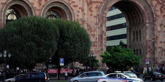 Armenia arrests 38 for protesting against prime minister’s political course