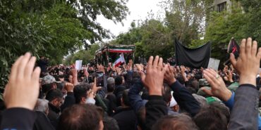 Funeral procession for late Iranian president begins in Tabriz city