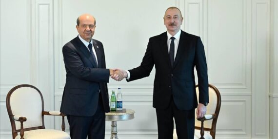 Northern Cyprus, Azerbaijan presidents meet in Shusha city of liberated Karabakh