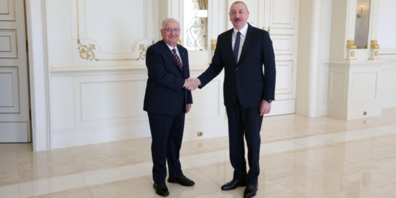 Azerbaycan Cumhurbaşkanı Aliyev, Milli Savunma Bakanı Güler’i kabul etti