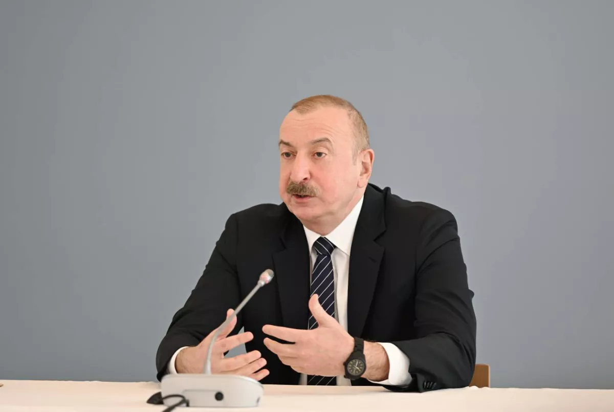 Azerbaycan Cumhurbaşkanı İlham Aliyev,