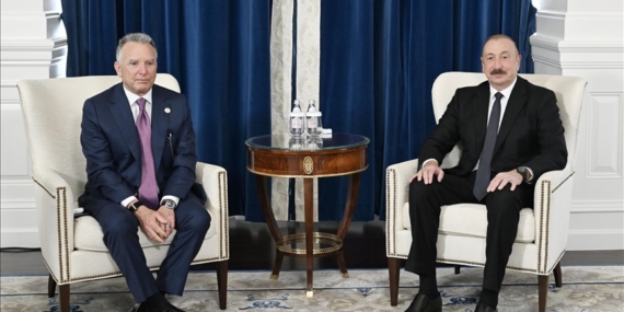 Aliyev, Trump’ın Orta Doğu Özel Temsilcisi Witkoff’la görüştü